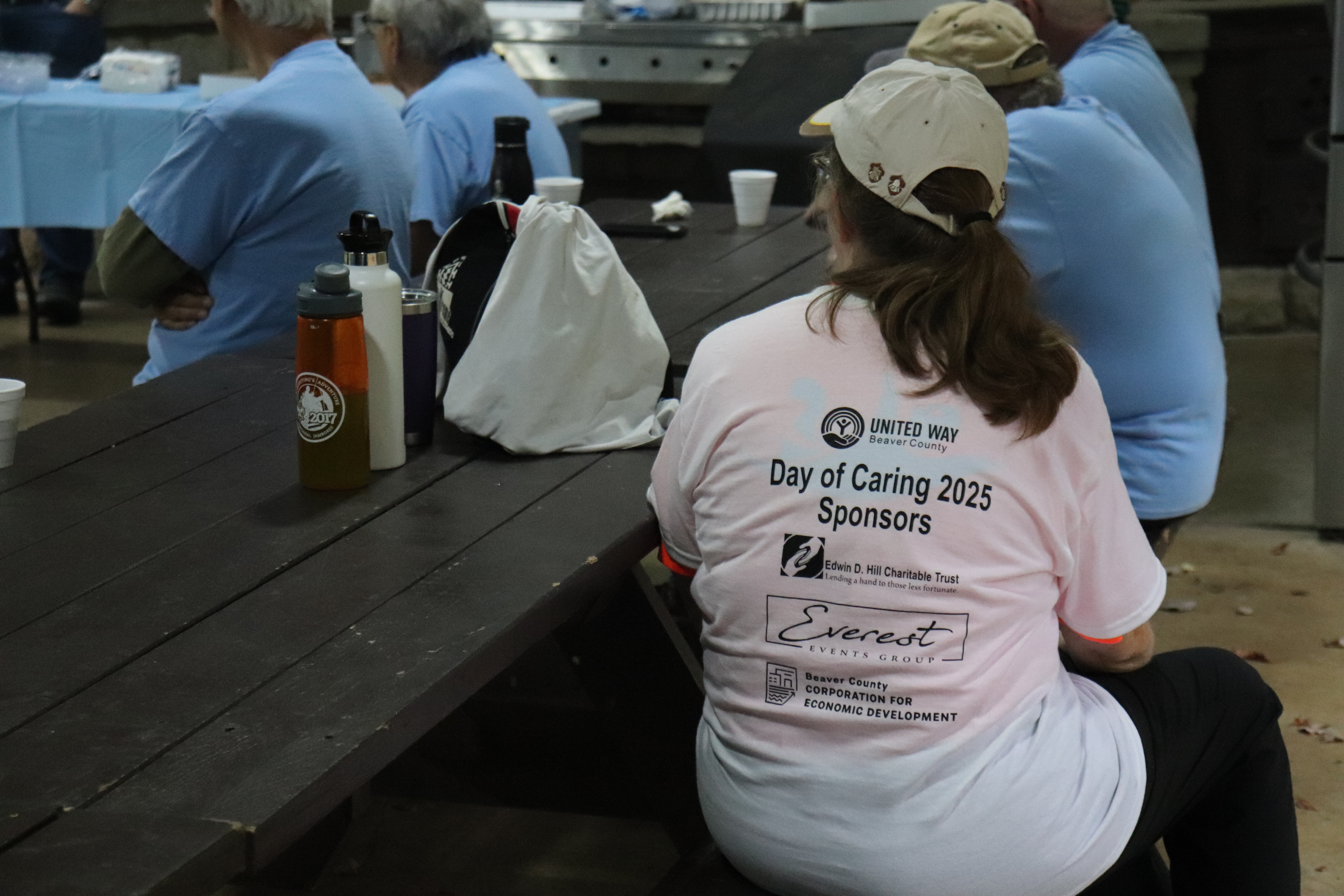 A volunteer