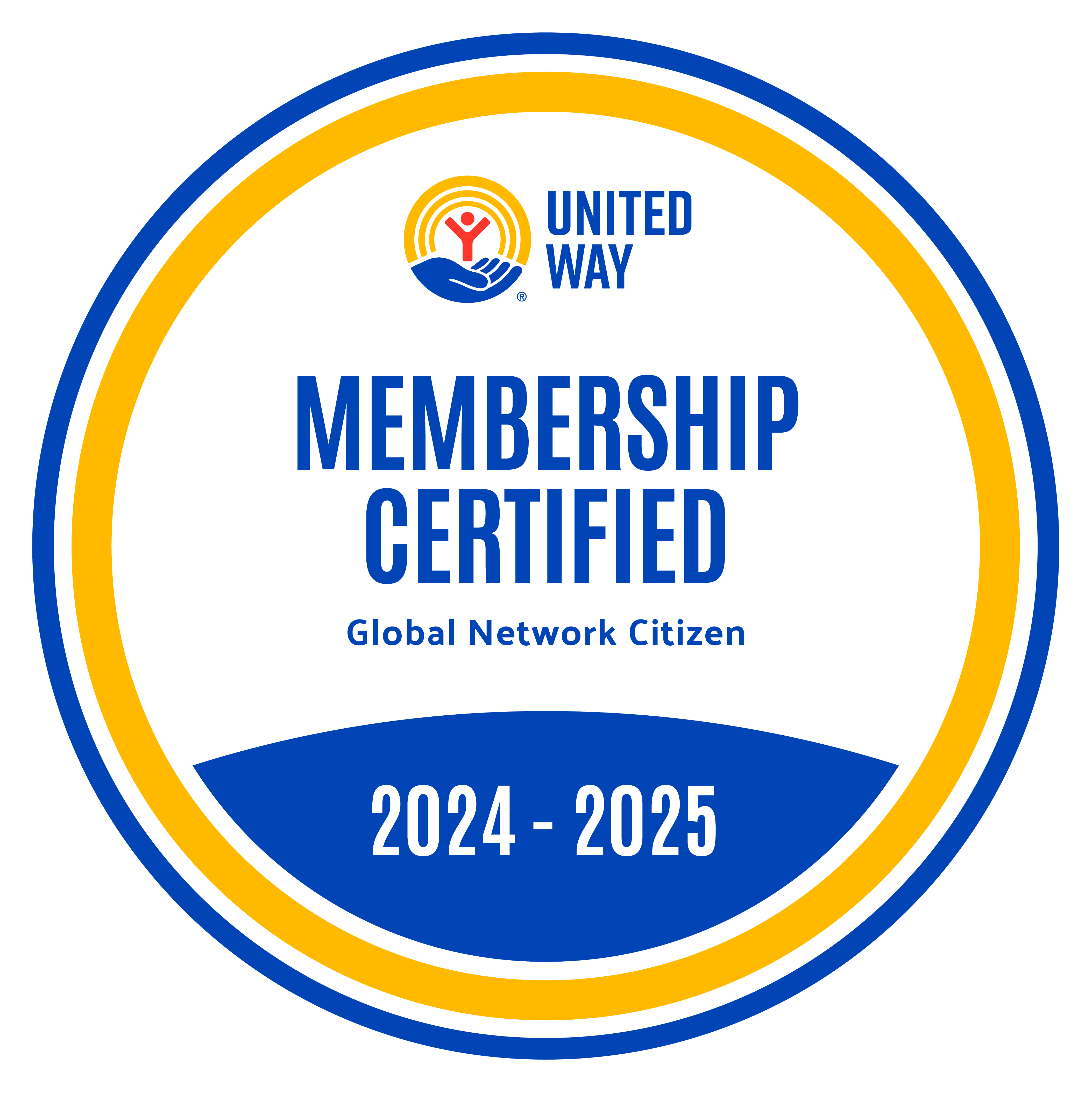 United Way Member Ship Certification 